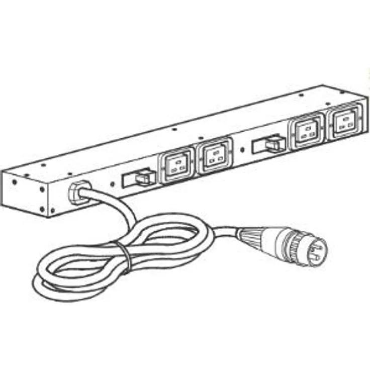 APC Rack PDU Basic 0U-1U 120-240V-15A 220-240V-10A (8) C13