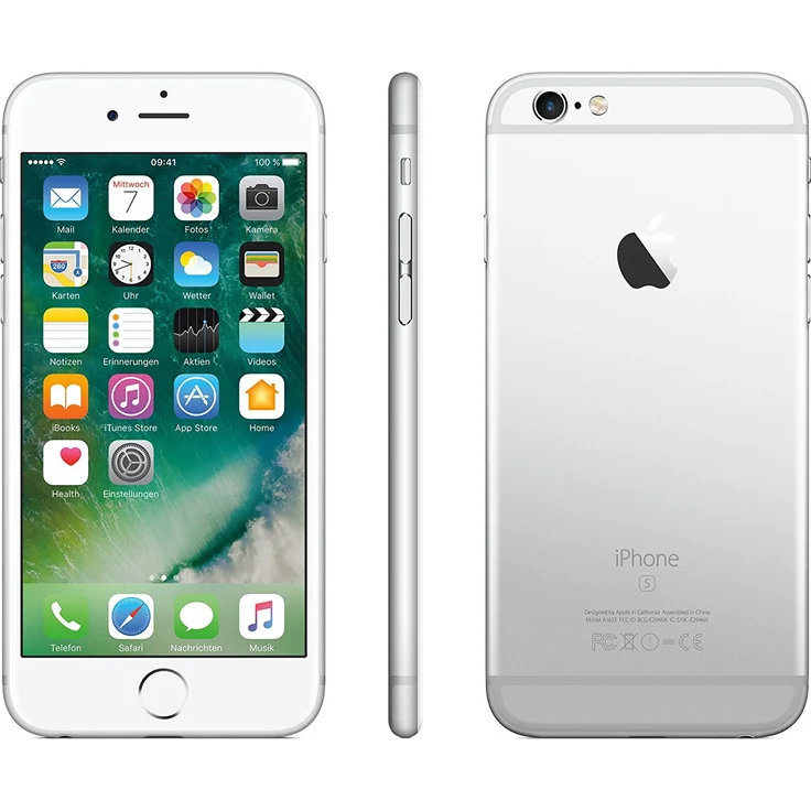 Apple iPhone 6s Smartphone 11,94cm Pixel (4,7 Zoll) IPS-Display, 32GB interner Speicher, 2GB RAM, iOS, Silber – Bild 3