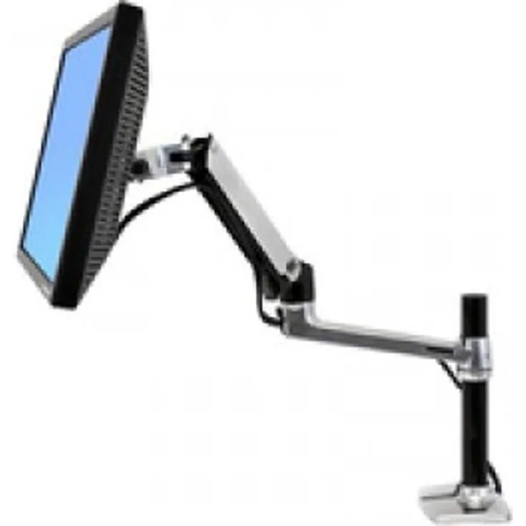 Ergotron LX LCD Arm für Tischmontage, hoher Pfahl (45-295-026)