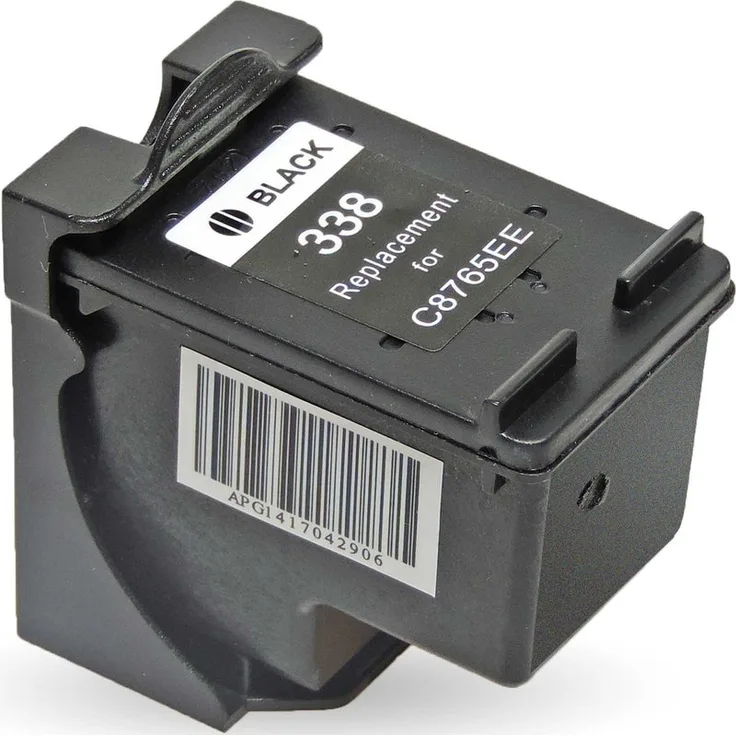 Wiederbefüllt HP 338, C8765EE BK Schwarz Black Druckerpatrone für 480 Seiten von Gigao