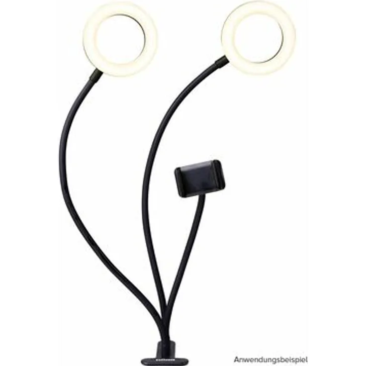 Dörr LED Selfie 2-er Ringlicht SLR-12 BI-COLOR