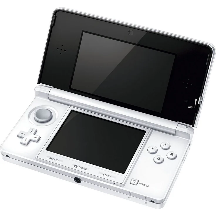 Nintendo 3DS Schneeweiß 256MB & 2GB Speicherkarte – Bild 3