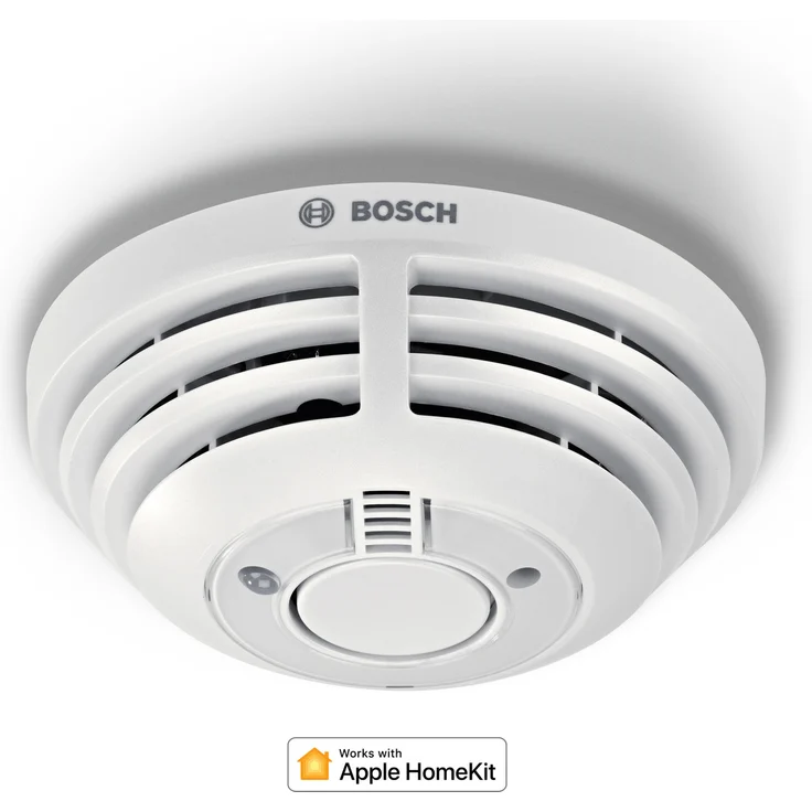 Bosch Smart Home Rauchmelder mit App-Funktion, kompatibel mit Apple HomeKit - Variante für Deutschland und Österreich, Rauchmelder, weiß (8750000017) – Bild 2
