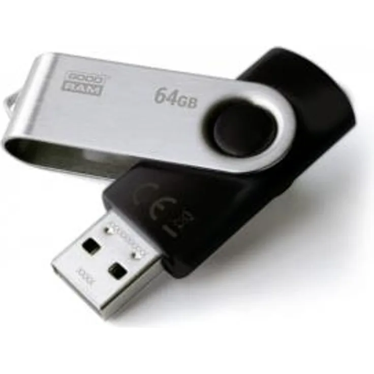 Goodram 64GB USB 2.0, 64 GB, USB 2.0, Typ A, 20 MB/s, 5 MB/s, Mac OS X 10.5 Leopard, Mac OS X 10.6 Snow Leopard, Mac OS X 10.7 Lion, Mac OS X 10.8 Mountain...