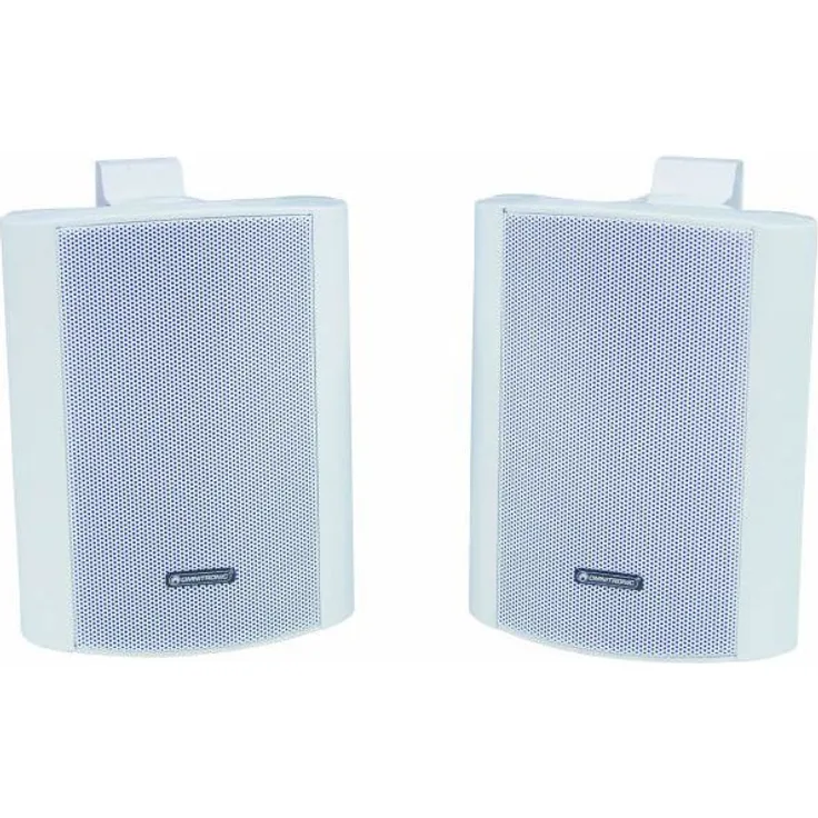 OMNITRONIC C-40,4'' Box,weiß Kompakt-Lautsprecher - 35 Watt - weiß