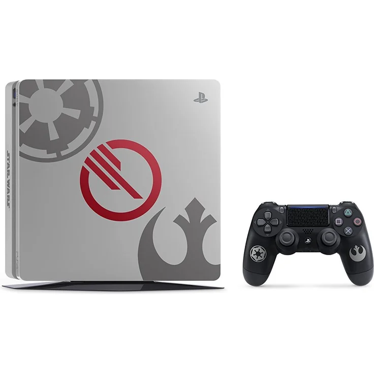 Sony PlayStation 4 Slim Limited Edition Silver 1TB Bundle inkl. Star Wars Battlefront II – Bild 3