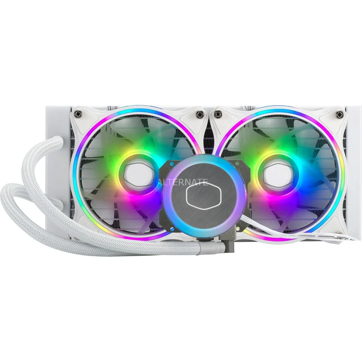 Cooler Master MasterLiquid ML240 ILLUSION WHITE EDITION Wasserkühlung, weiß – Bild 1
