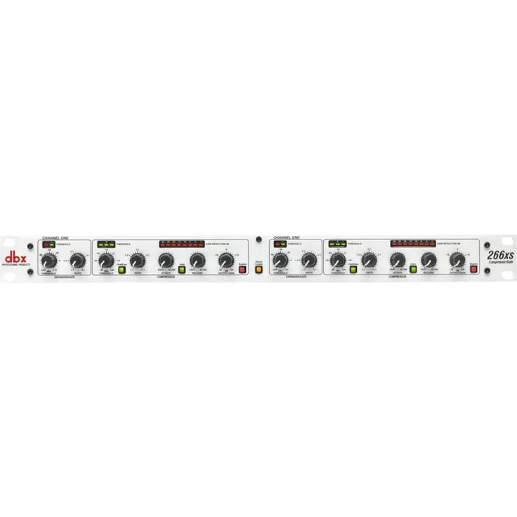 DBX 266 XS Dynamik-Prozessor 2-Kanal Kompressor/Limiter/Expander/Gate