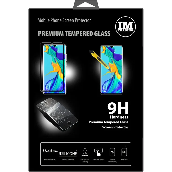 cofi1453 5D Schutzglas für Huawei P30 Pro, Displayschutz Panzerglasfolie