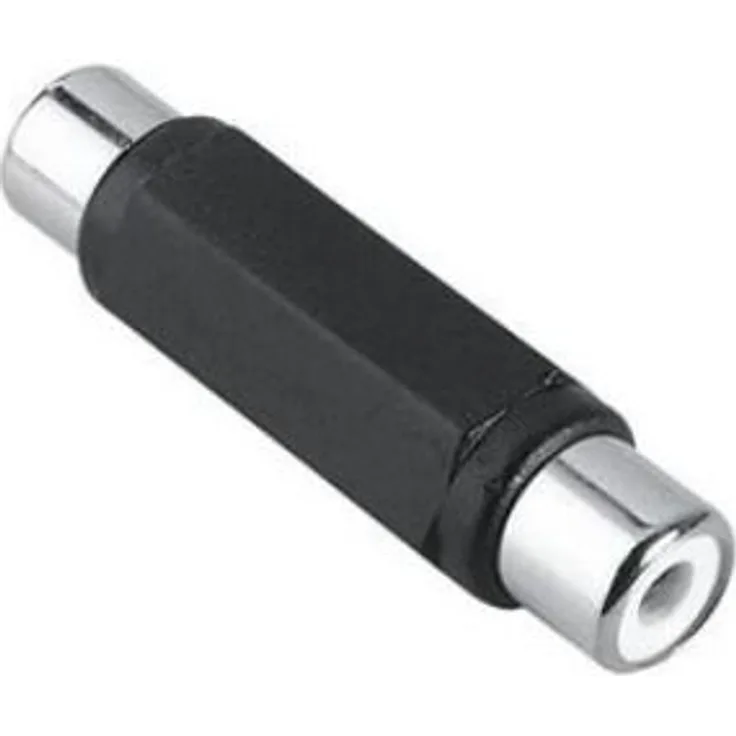 Lupus Electronics Cinch auf Cinch Kupplung RCA RCA Metallisch (10836)