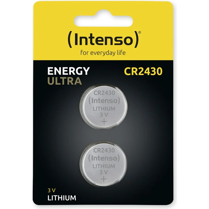 Intenso Energy Ultra Lithium Knopfzelle CR2430 2er Blister – Bild 1