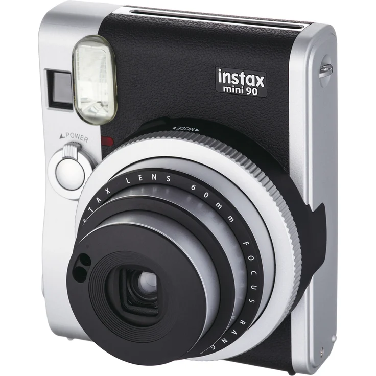 Fujifilm Instax Mini 90 Neo Classic Kamera, Sofortbildkamera, Schwarz – Bild 2