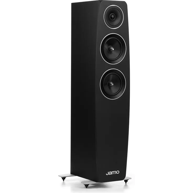 Jamo C-95 Standlautsprecher, Farbe: schwarz Standlautsprecher - 165 Watt - schwarz