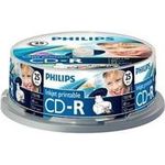 Philips CD-R Rohlinge bedruckbar (700 MB Data- 80 Minuten, 52x High Speed Aufnahme, 25er Spindel) - Preisvergleich
