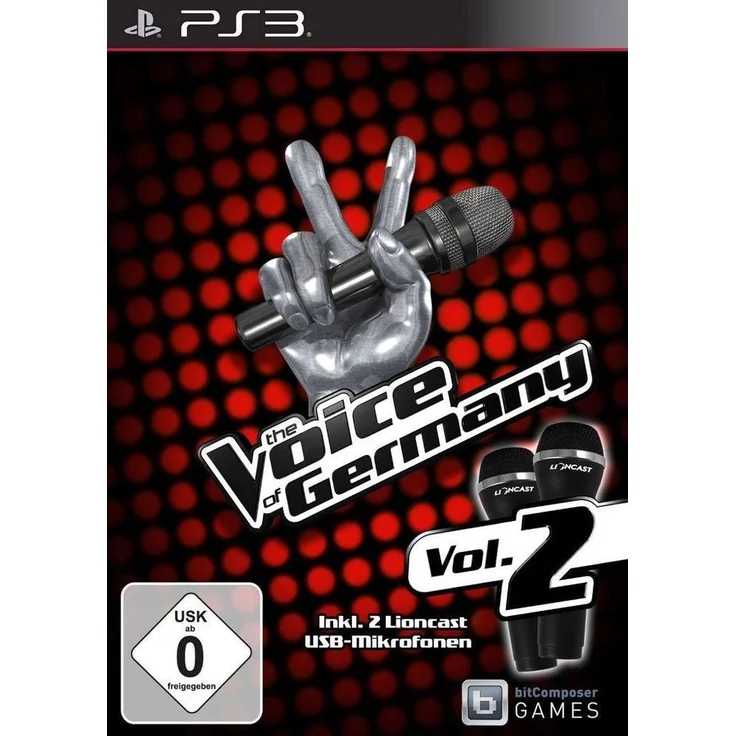 The Voice of Germany Vol. 2 (inkl. 2 Mikros) (PS3) – Bild 1