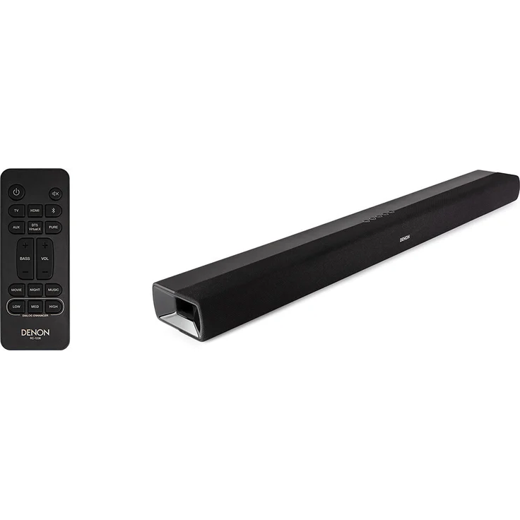 Denon DHT-S216 2.0 Soundbar mit Subwoofer, kabellos/kabelgebunden, geeignet für TV, schwarz (2019) – Bild 13
