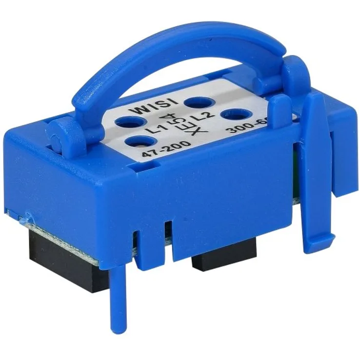 WISI 72313 XE 54 A Buckel Entzerrer blau