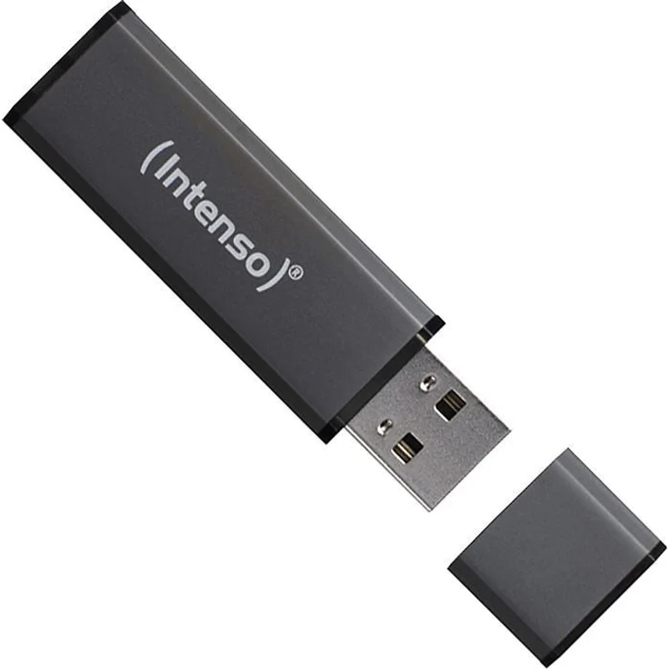 Intenso Alu Line 8 GB USB-Stick USB 2.0 anthrazit – Bild 1