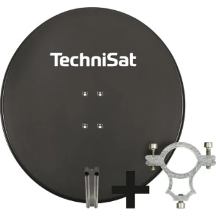 SATMAN 850 Plus 85cm DigitalSat-Antenne aus Aluminium (Grau)