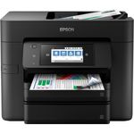 Epson WorkForce Pro WF-4740DTWF 4-in-1 Business Tintenstrahl-Multifunktionsgerät (Drucker, Scanner, Kopierer, Fax, ADF, WiFi, Ethernet, NFC, Duplex, Einzelpatronen, DIN A4) schwarz