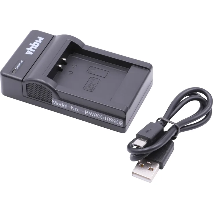 vhbw Micro USB Ladegerät Ladekabel passend für Canon Digital Ixus 125HS, 127, 132, 135, 140, 145, 150, 155, 160, 165, 240HS, 260 HS Kamera