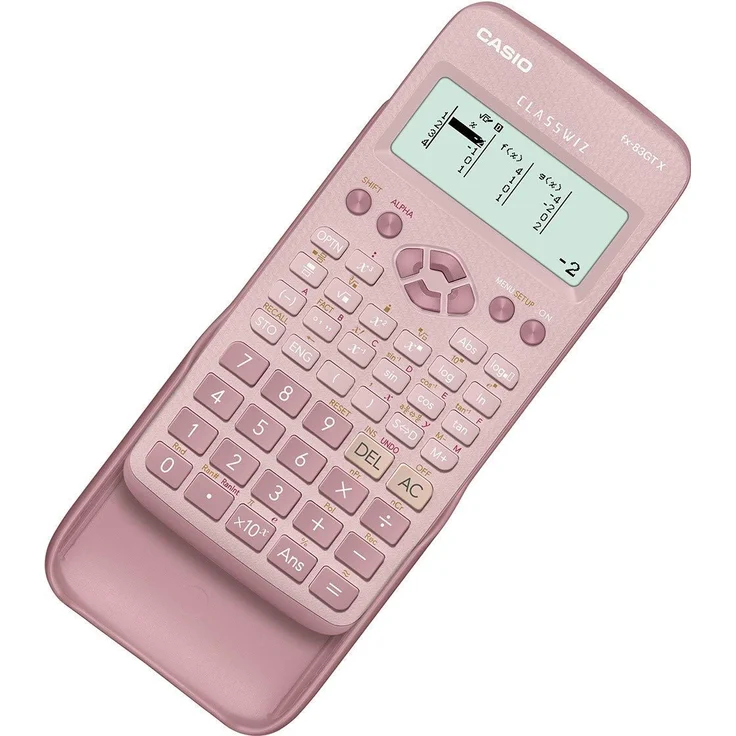 Casio FX-83GTX Wissenschaftlicher Taschenrechner, Pink – Bild 2