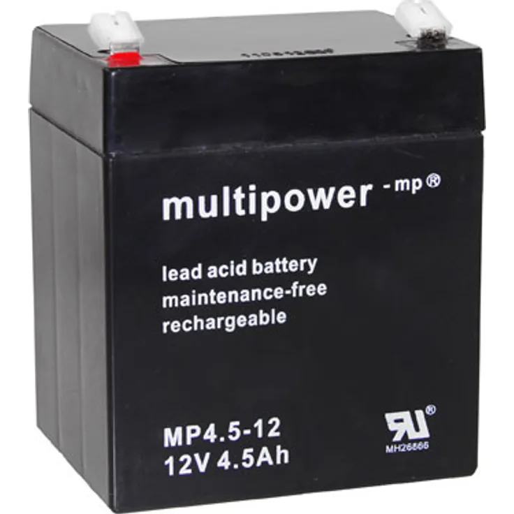 Multipower - MP4.5-12 - 12 Volt 4500mAh Pb