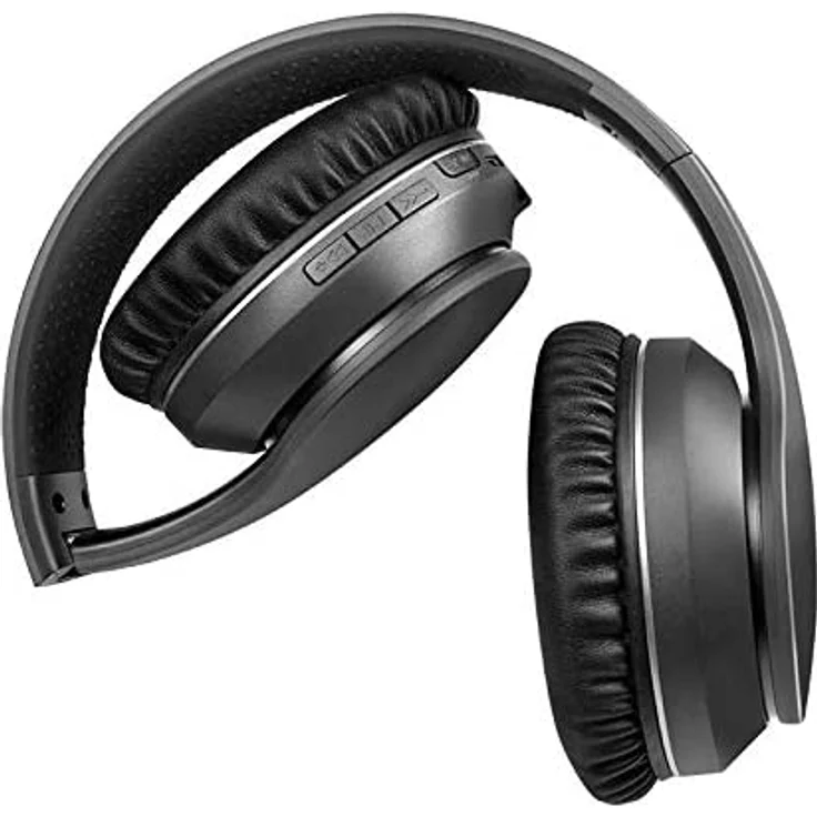 LogiLink BT0053 Over-Ear-Kopfhörer, mit Bluetooth, Mikrofon, Noise Cancelling, schwarz – Bild 9