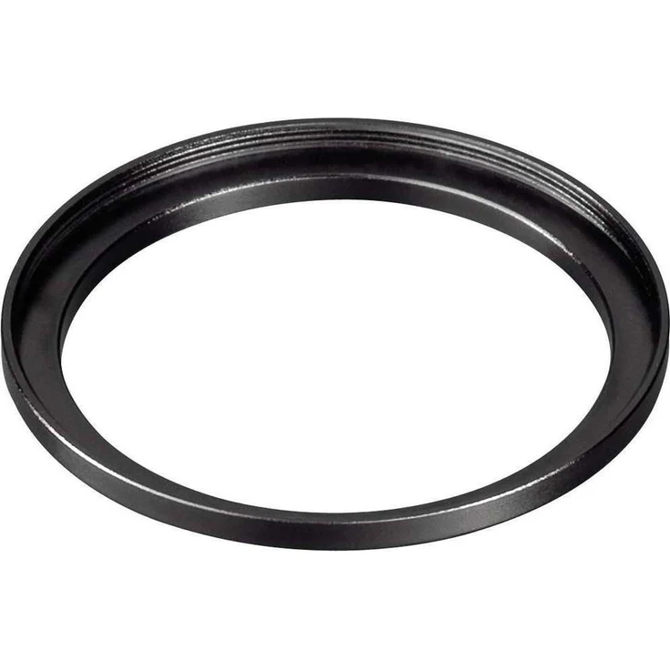 Hama Filter-Adapterring, Von 49,0 mm Objektiv auf 62 mm Filter, Metall, Schwarz – Bild 1