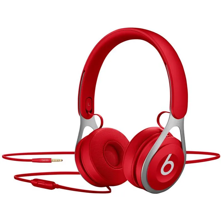 Beats EP On-Ear-Kopfhörer mit Mikrofon, rot