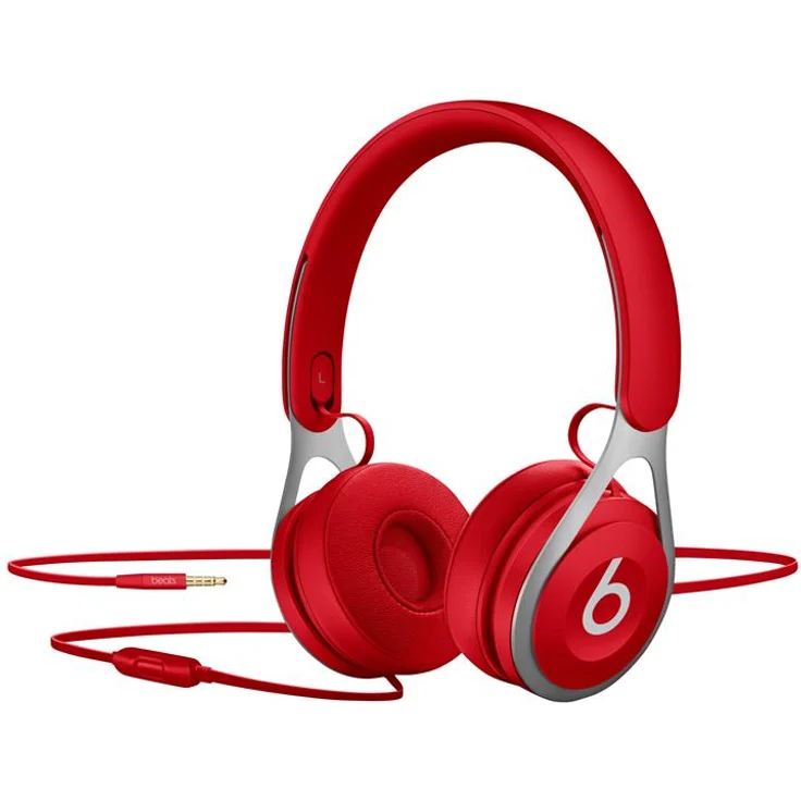 Beats EP On-Ear-Kopfhörer mit Mikrofon, rot – Bild 1