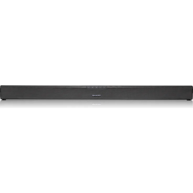 Sharp HT-SB110 2.0 Slim 2.0 Soundbar, kabellos/kabelgebunden, geeignet für TV, schwarz (2018) – Bild 6