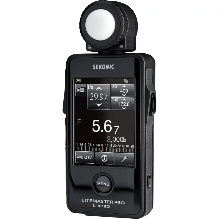 Sekonic L-478D LiteMaster Pro Belichtungsmesser mit Touch-Screen ohne Funksender