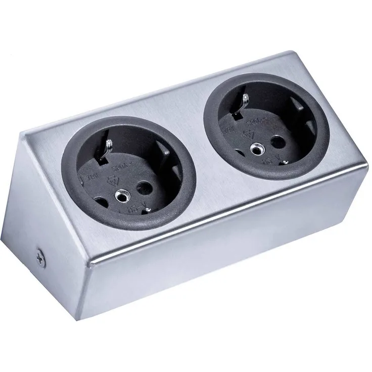 Thebo ST 3050 Alba ST/2 - 175056 Steckdosenelement Edelstahl