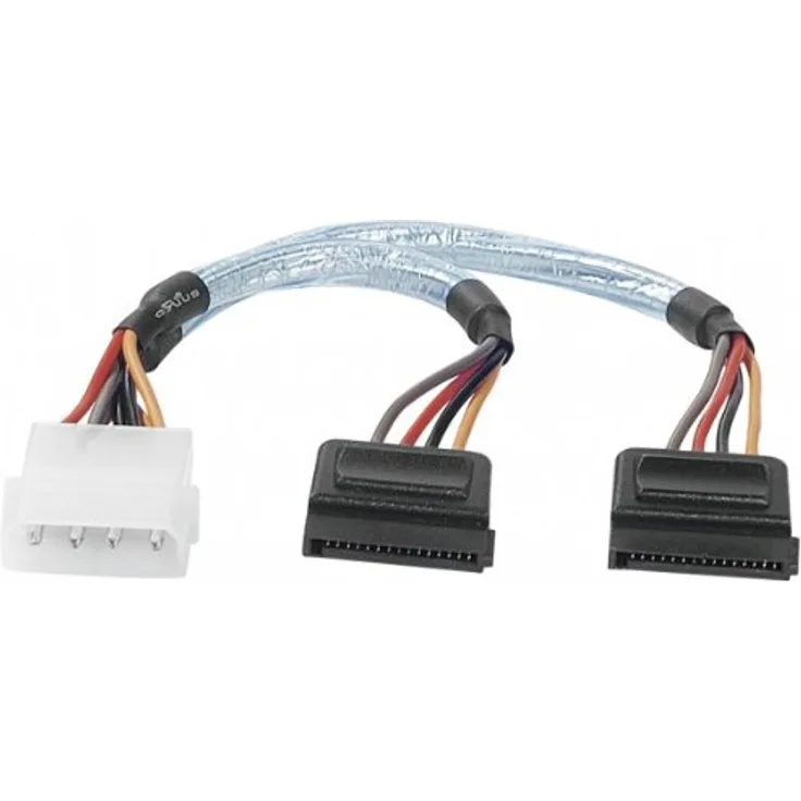 Dexlan Molex 4-p-SATA 15-p - SATA-Kabel