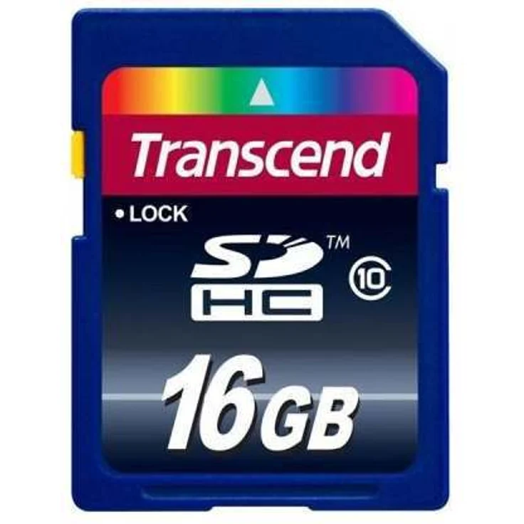 Transcend 16GB SDHCCard (TS16GSDHC10) – Bild 1