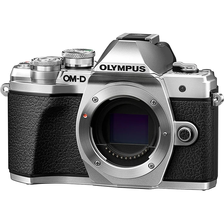 Olympus OM-D E-M10 Mark III Micro Four Thirds Systemkamera, 16 Megapixel, Bildstabilisator, elektronischer Sucher, 4K-Video, silber – Bild 2