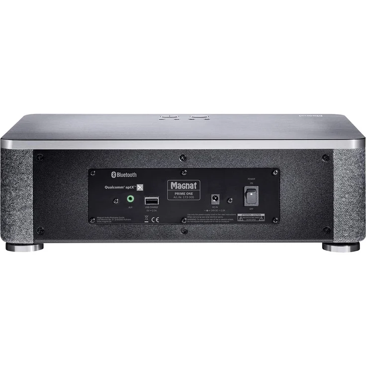 Magnat Prime One Bluetooth®-Lautsprechersystem aptX, AUX - Brushed Aluminium anthrazit – Bild 3
