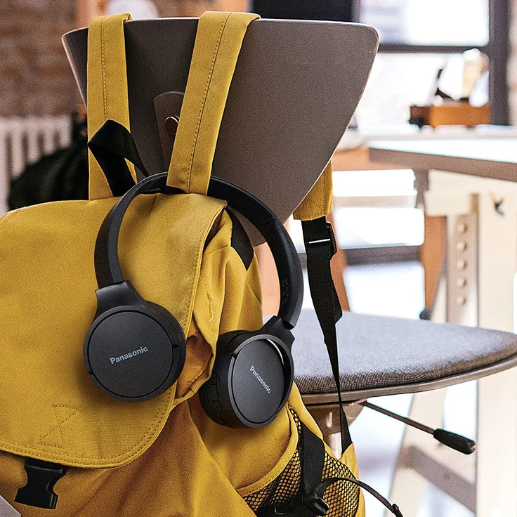 Panasonic RB-HF420B On-Ear-Kopfhörer mit Bluetooth, schwarz – Bild 6