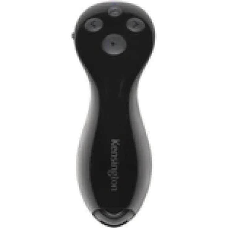 Kensington Ultimate Presenter, m. virtuellem Pointer zur Sichtbarkeit auf TV-LED Bildschirmen, 20m Reichw., Inkl. 8 GB Micro SD Speicher, f. Window & macOS, ideal fürs Home Office, schwarz, K75233EU