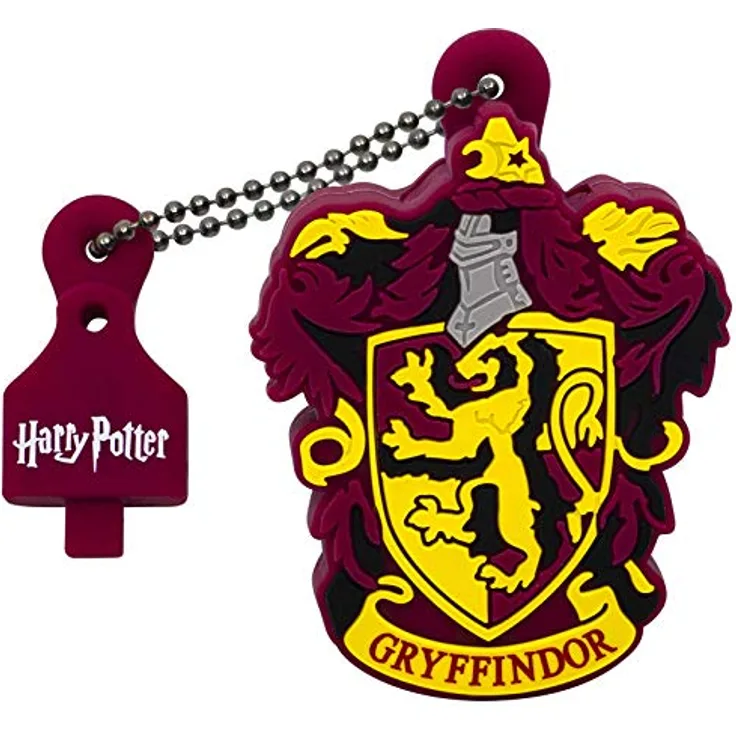 Emtec ECMMD16GHPC01 USB-Stick, 2.0, Lizenzserie, Harry Potter, 16 GB, Gryffindor, weiches Gummimaterial