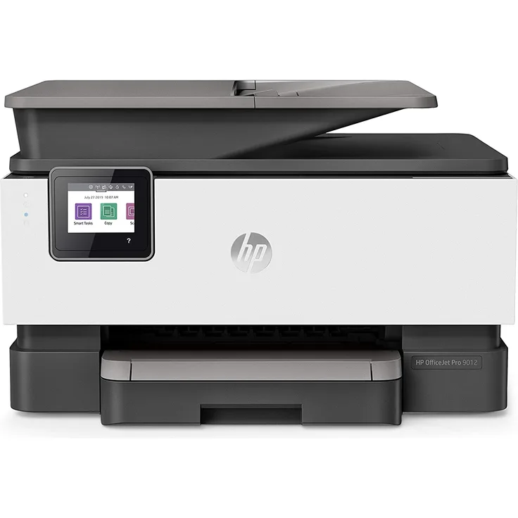 HP Officejet PRO 9012e (4-in-1) Multifunktionsdrucker - (Tintenstrahl) Farbe, Druckgeschwindigkeit: 22 s/w, 18 Farbe, Auflösung: 1200 x 1200, WLAN, AirPrint, NFC, Wi-Fi Direct, Cloud Print (22A55B)