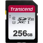 Transcend 256GB UHS-I U3 SD Speicherkarte, Umweltfreundliche Verpackung, TS256GSDC300S-E - bis zu 95 MBs lesen und 40 MBs schreiben