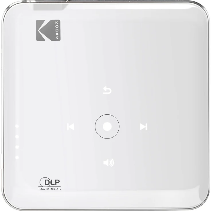 Kodak Luma 150 Mini-Beamer, DLP, VGA (640 x 480), Kontrast 1500:1, 150 ANSI-Lumen, weiß/rosegold – Bild 3