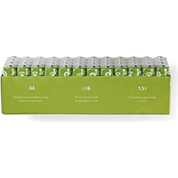Nedis Alkaline Batterie AA 1.5 V 48 Stück Box
