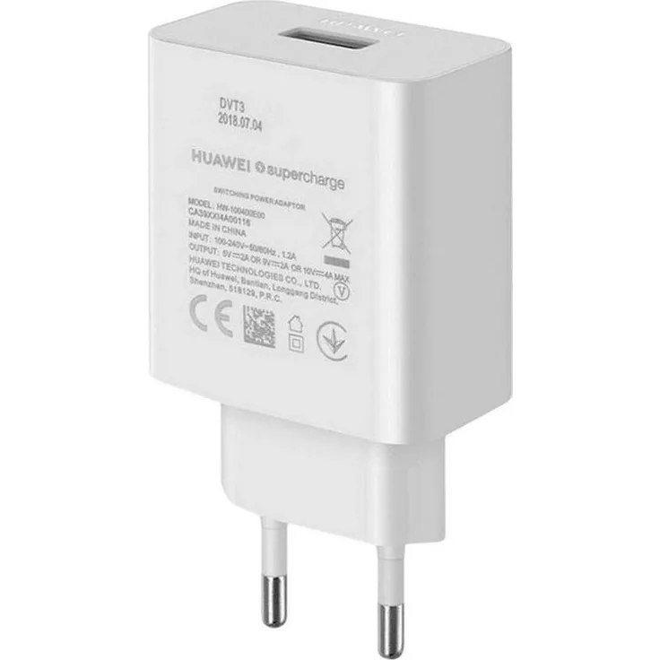 Huawei - HW-100400E00 Super Ladeadapter - 2A - Weiss - USB Ladegerät (HW-100400E00)