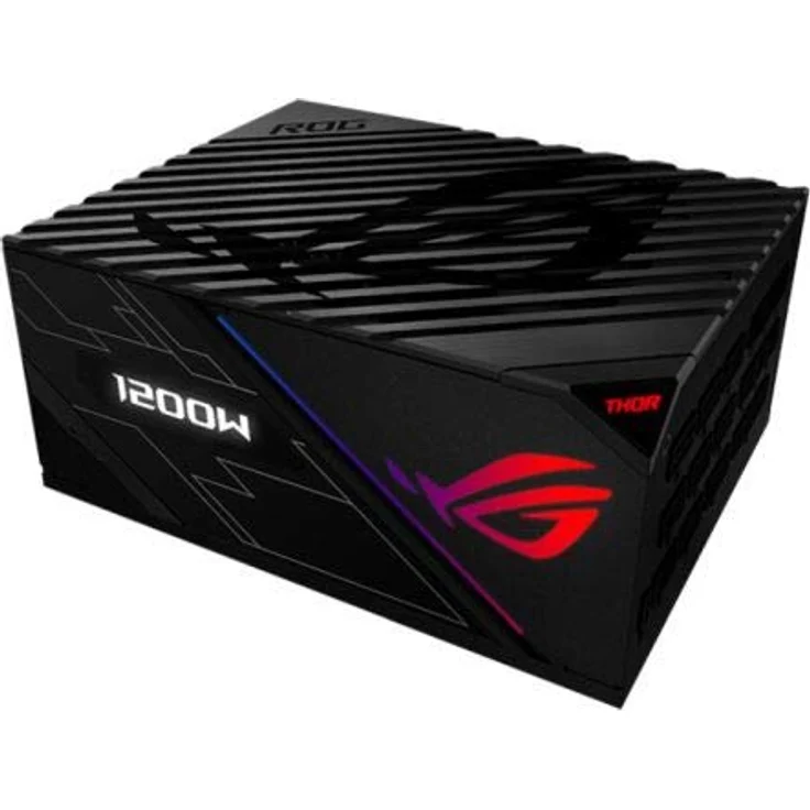 ASUS ROG Thor-1200P Platinum Netzteil (1200W, Aura Sync, OLED Display, 0dB-Kühlung) – Bild 1