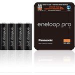 Panasonic eneloop pro, Ready-to-Use Ni-MH Akku, AA Mignon, 4er Pack, Verpackung als Storage Case verwendbar, min. 2500 mAh, 500 Ladezyklen, starke Leistung, wiederaufladbare Akku Batterie