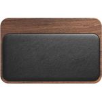 Nomad Base Station, Wallnuss-Edition, für iPhone/AirPods, USB-C/USB-A, holz