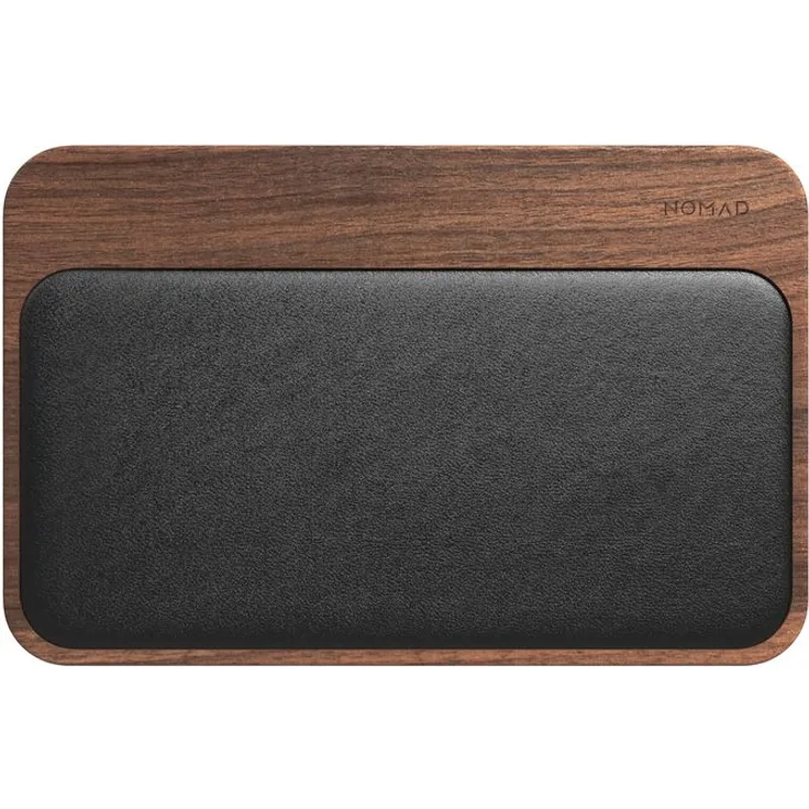 Nomad Base Station, Wallnuss-Edition, für iPhone/AirPods, USB-C/USB-A, holz